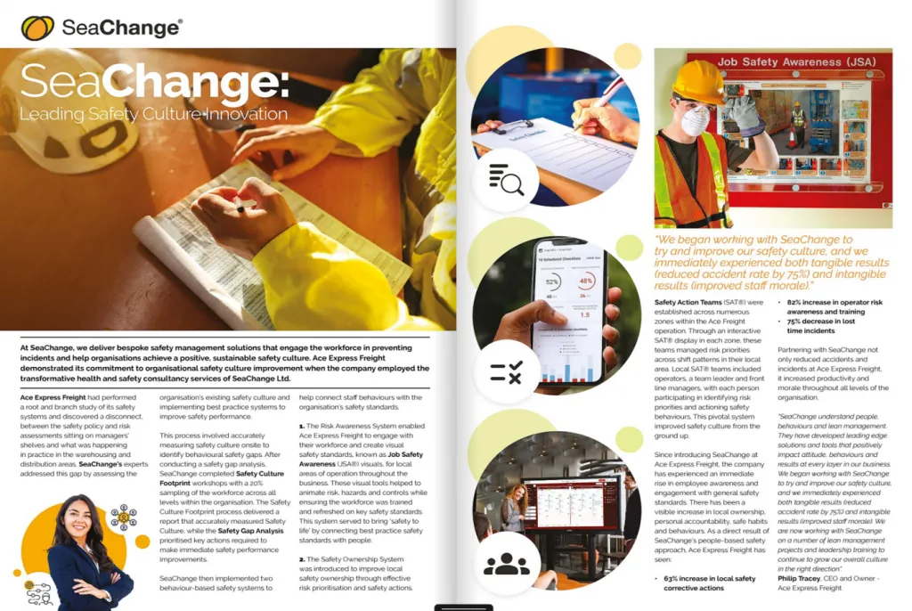 SeaChange client case study in Transportation and Logistics Magazine.