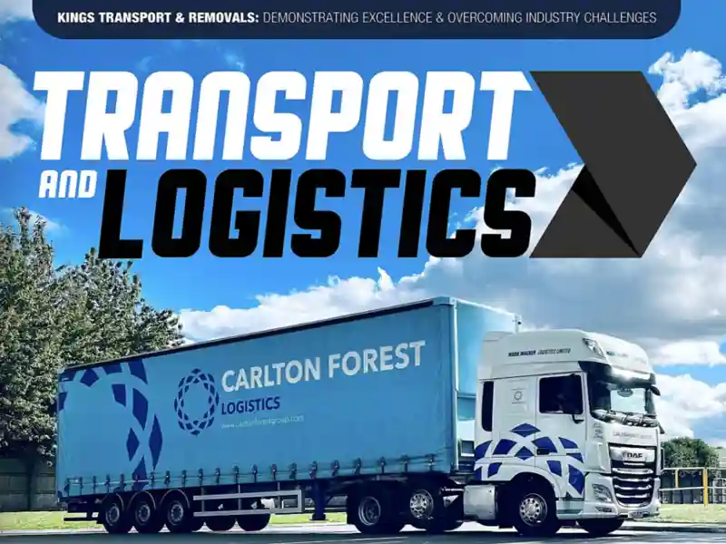 Transportation and Logistics magazine cover.