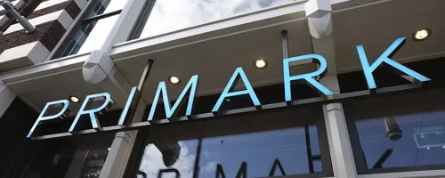Exterior shot Primark office.