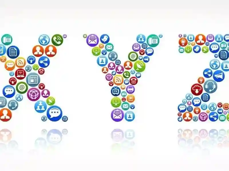 Illustration of the letters X, Y and Z